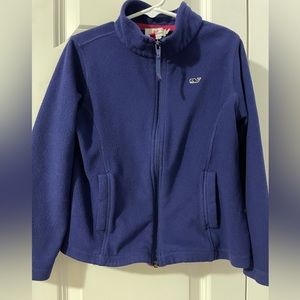 Girls Vineyard Vines full zip fleece